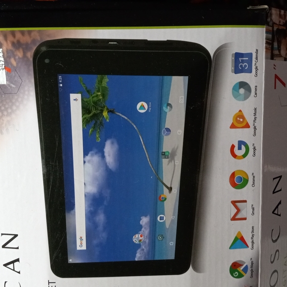 PROSCAN DIGITAL 7" ANDROID Tablet/Case/Keyboard/Charger New in Box - Picture 2 of 4